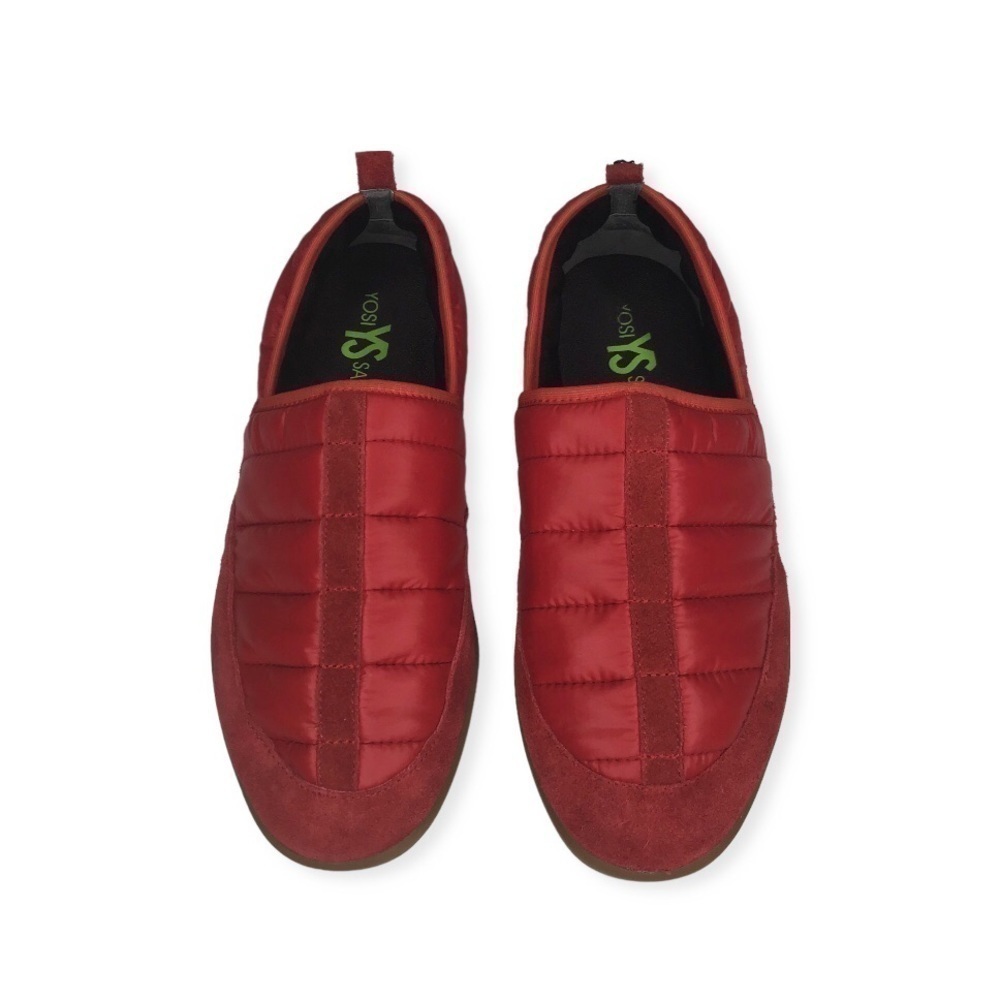 Yosi Samra Chelsea Ballet Flat in Red.